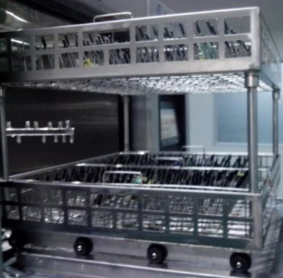 PLC SUS304 고온 공기 건조 시스템으로 PCB 보드 청소 기계