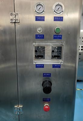 스크린 및 스텐실 판에 대한 듀얼 챔버 청소 장비 400KG 용량 청소 시간 2-5 분