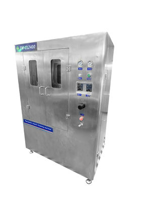 스크린 및 스텐실 판에 대한 듀얼 챔버 청소 장비 400KG 용량 청소 시간 2-5 분