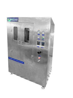 스크린, 스텐실, 고무 스크린, 마이크로 포러스 스크린 및 다른 스텐실판을 위한 이중 챔버 청소 장비